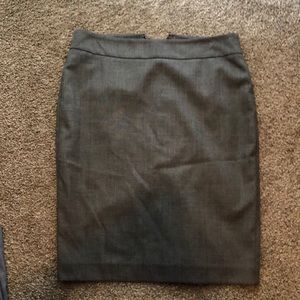 Ann Taylor Factory Grey pencil skirt work